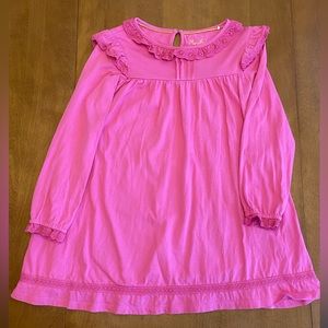 EUC Mini Boden Long Sleeve Ruffle dress size 7/8